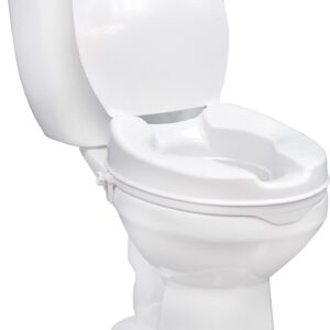 Raised Toilet Seat with Lid 2", 4", 6"